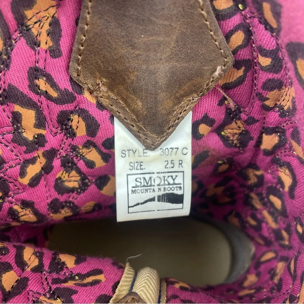 Smoky Mountain Shyanne Girls‎ Glitterama Western Boots-Broad Square Toe